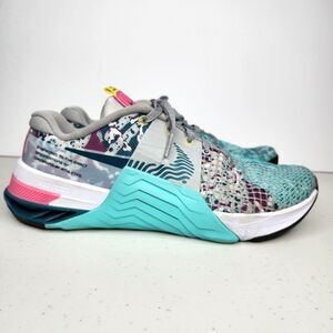 Nike Metcon 8 Graffiti Graphics Dust CrossFit Training Shoes Women's Size 8.5